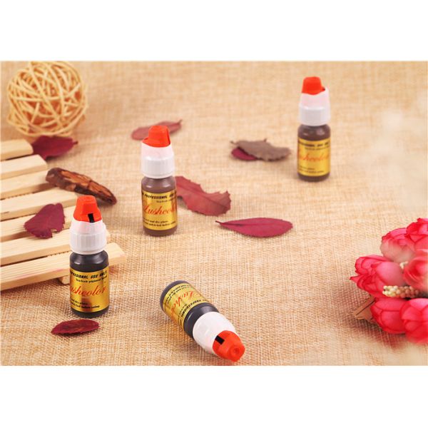 8ML Plant Essence Lushcolor Permanent Makeup Pigment For Training