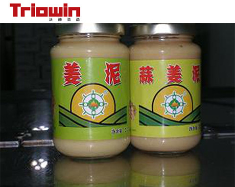 garlic paste processing machine making garlic production line Glass bottle Plastic bottle