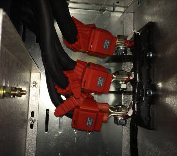 8Watt Cable Switch Cabinet Wireless Temperature Monitor With RS485 Alarm Output