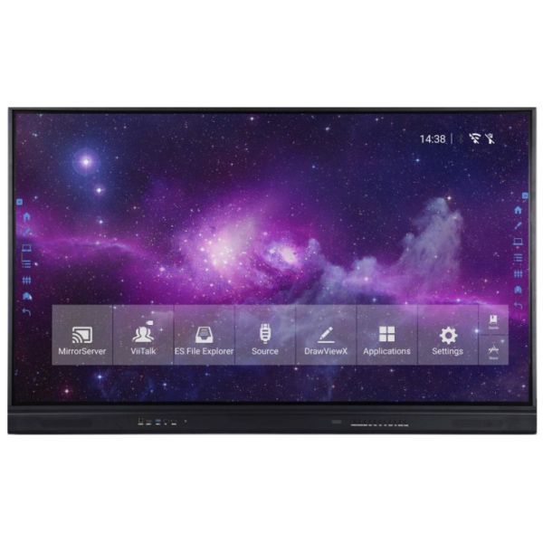 350cd/M2 Interactive Flat Panel Whiteboard 75 Inch For Teaching education With Shortcuts