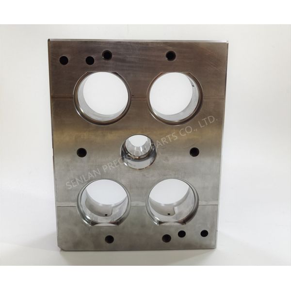P20 Mold Steel Multi-Cavity Cavity Insert Block with ±0.005mm Tolerance for Plastic Injection Molds