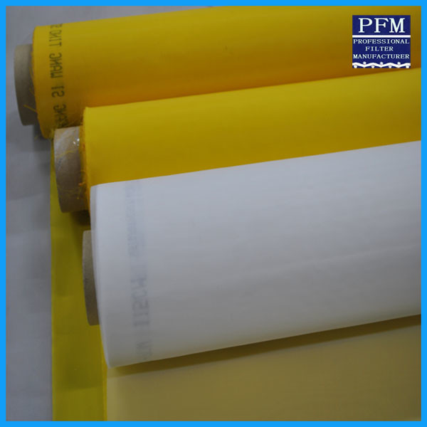65 Inch Width Monofilament Polyester Mesh 72 Count For Ceramics Printing