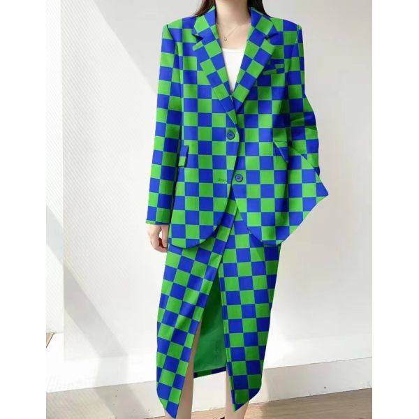 100% Silk 20MM Elastic Twill Antiflaming Anti-Wrinkle Static-free Elegant Fashion Plaid shirt for Girls