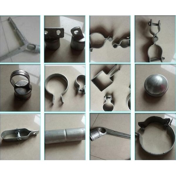 Galvanized And PVC Coated Chain Link Fence For House Use