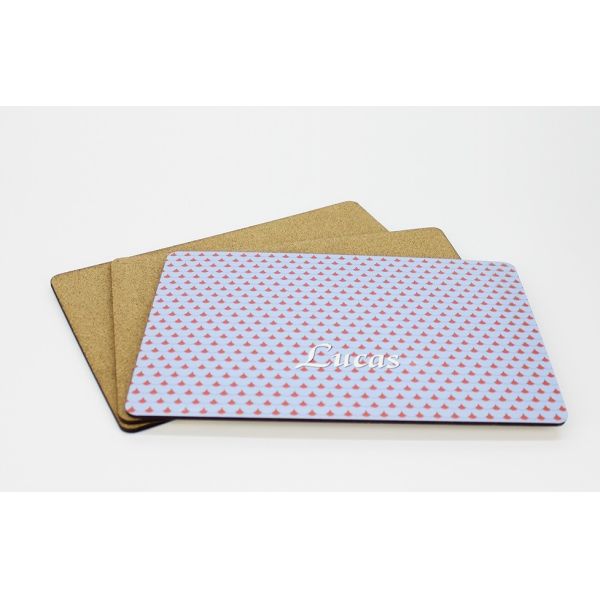 Personalized Printable Sublimation Blank Mdf Cork Placemat for Retail or Wholesale