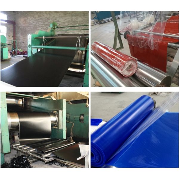 High Temperature Silicone Rubber Sheet Eco Friendly Good Heat Conduction