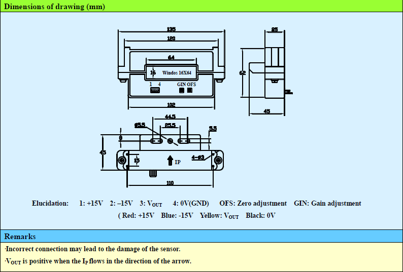 Hall Effect Current Transducer Open Loop RoHS And CE Verified CS600K