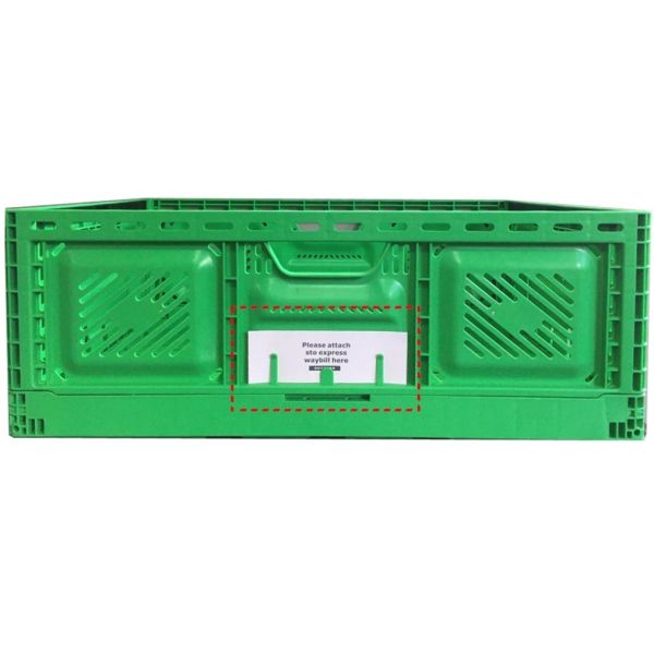 Collapsible Crate Storage Mesh Plastic Containers Moving Boxes Stackale Fold