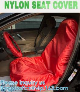 Buy cheap Reusable Cars Accessories,  Nylon Car Seat Covers, Universal For Car Shops, Steering Wheel Cover Fabric product