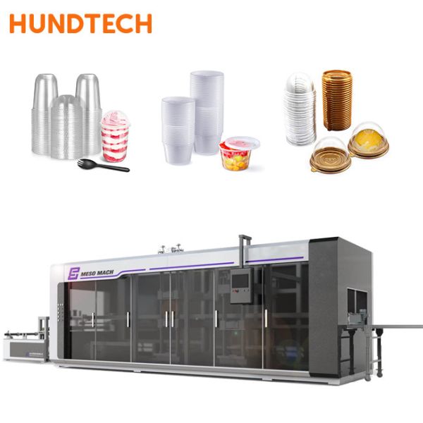 Environmental Protection Eco Bops Thermoforming Machine 12T Thermoforming Machinery