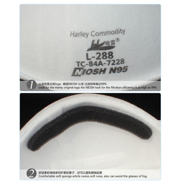 Ready to ship EN149:2001+A1:2009 approved face mask Niosh N95 cup mask