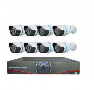 China HD CMOS 1000TVL H.264 8ch AHD DVR CCTV Camera Kit 8 Waterproof Indoor Bullet camera on sale
