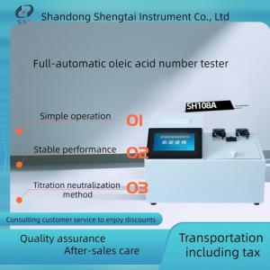 China Automatic hydraulic acid value meter/Tester the standard ASTM D974 Oil Acid Value Analyzer And Acidity Measuring on sale