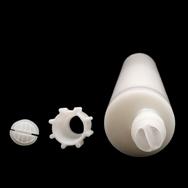 300ml 1:1 Silicone Sealant Empty Plastic Epoxy Coaxial Component Caulking Cartridge