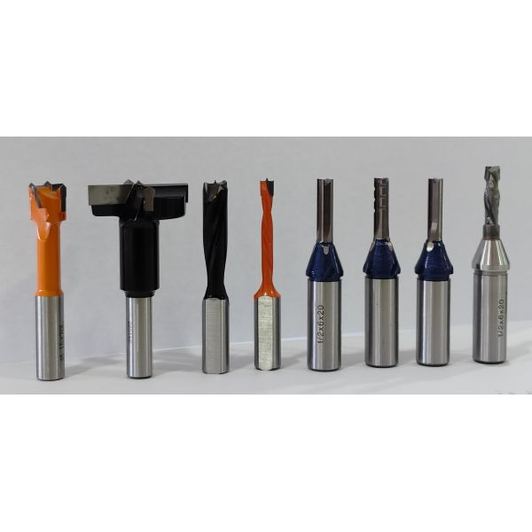 Solid Carbide Spiral Router Bits 1/8 Inch Wood Hole Drill Bit