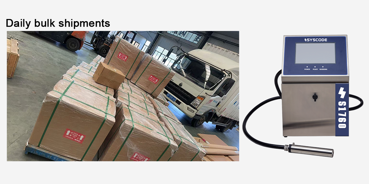 S1760 CIJ Printer - High-Speed Industrial Coding for Food & Pharma