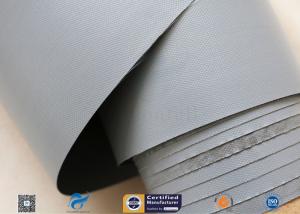 China 7628 320g Waterproof PVC Coated Fiberglass Fabric For Flexible Air Ductwork on sale
