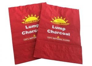 Buy cheap Briquette BBQ Charcoal Bag 5kg Brown Packaging Bag Kraft Paper Material product