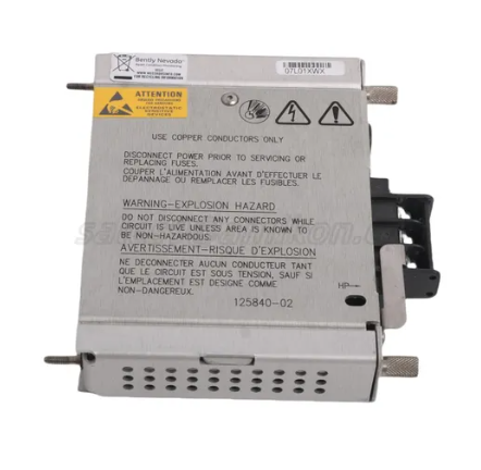Bently Nevada 3500/15-01-01-00 125840-02 Low Voltage AC Power Input Module with Overload Protection