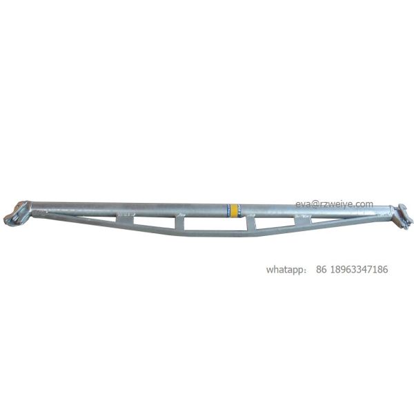 Plus 8 cuplock scaffolding hotgalvanized double ledger beam made in china