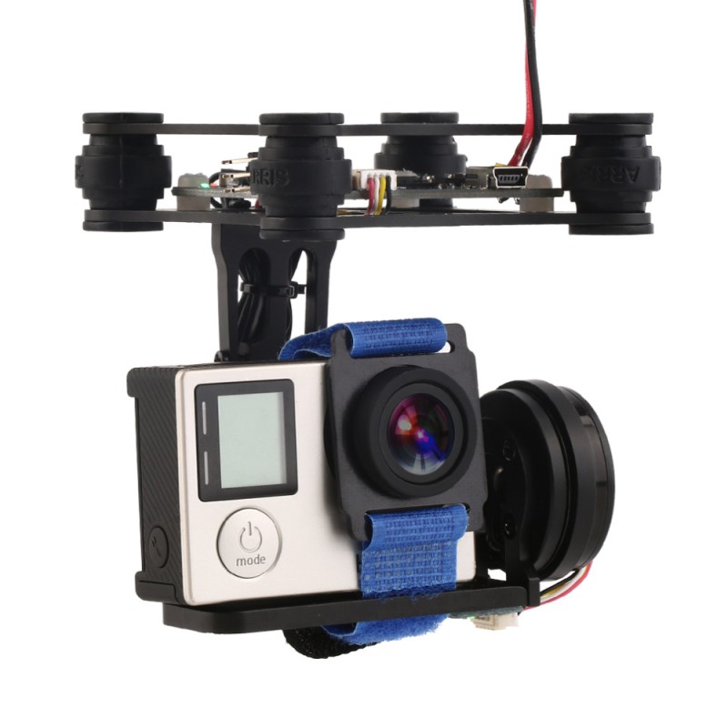 RTF 2 Axis Brushless Gimbal Camera With 2208 Motors BGC Controller Board Support SJ4000 3 4 For Rc Drone