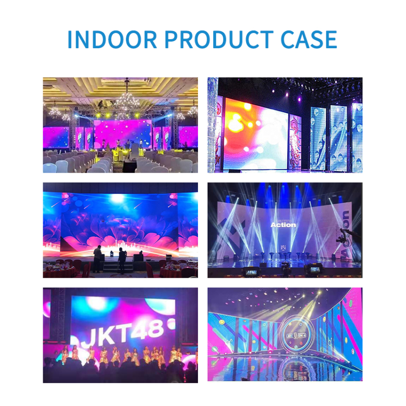 Seamless Splicing Stage Background LED Display Screen Video Wall