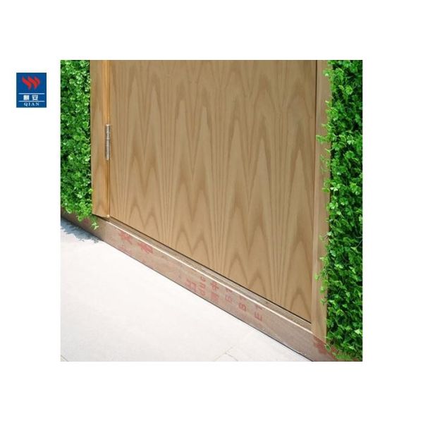 Home Hotel School 30 60 90 Mins Safety Fire Proof Single Leaf Oak Wooden Door