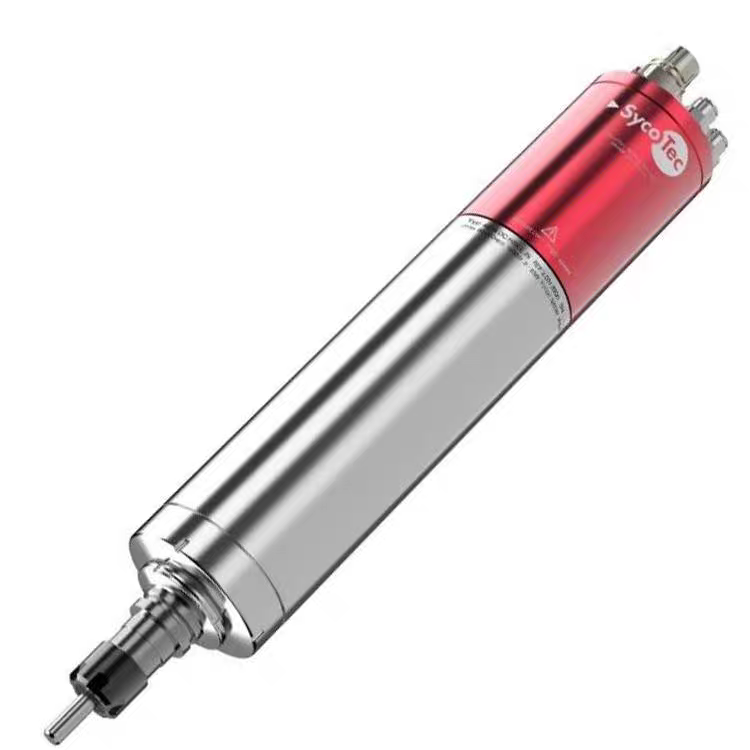 German SycoTec imported spindle motor - Robotic processing double-head high-speed electric spindle - 4064 DC-HSK25