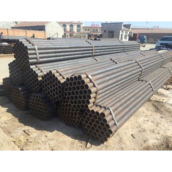 Q195 Seamless Carbon Steel Pipes MS ERW Hot Rolled Steel Pipe Galvanized Coated