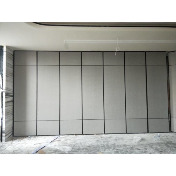 Sound Proof Sliding Partition Wall System / Banquet Hall Folding Room Dividers