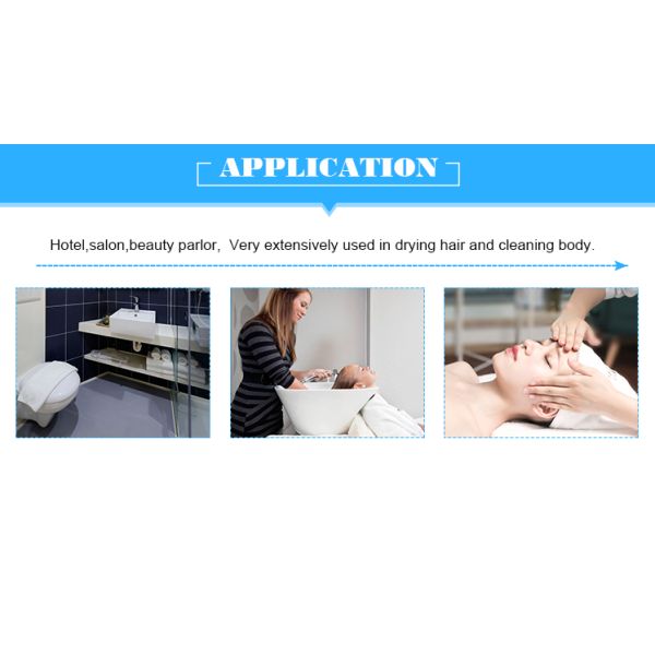ODM Spunlace 40gsm Disposable Salon Towels 50cmx70cm