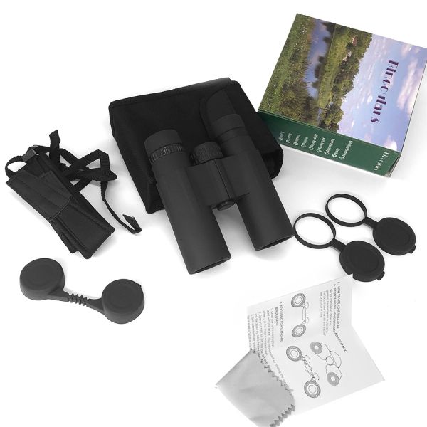 Military 8 X 42 Waterproof Binoculars Comet Roof Prism With Neck Strap