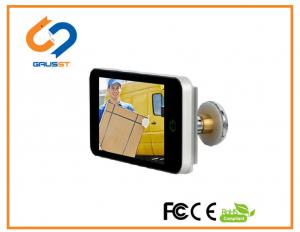 Buy cheap HD LCD Screen Lookout Smart Door Viewer / Wide Angle Digital Door Viewer Wifi product