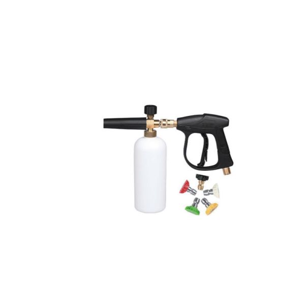 High-Pressure Snow Foam Bottle: 3000PSI, 1L Tank, 3 Modes for Car/Home/Shop Cleaning