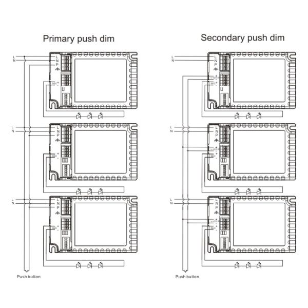 Waterproof 50 Watt 1-10V Dimmable LED Driver 850mA For Down Light