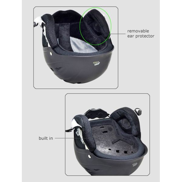 2016 ABS Snow Helmet With Visor SKI-12