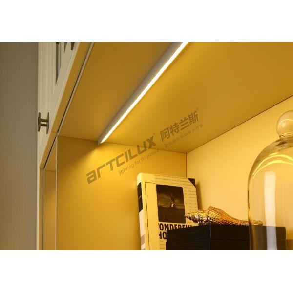12V Standard Cabinet Strip Light 90lm White Emitting Color Adjustable Length
