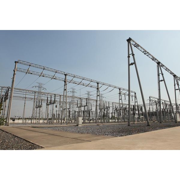 Anticorrosive Steel Q355 Tubular Steel Structures Electric Power Pole Long Life