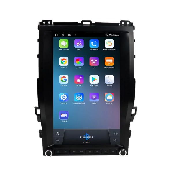 Android GPS Car Navigation System 13.6 Inch For 2002-2009 Prado/LX470