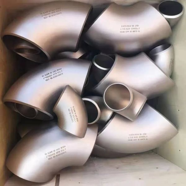 China Hot Butting Welding Elbow Stainless Steel 45 degree Elbows Forged High Pressure Pipe Fittings Ss304/316