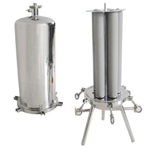 Buy cheap Customized Flanged Connection Water Filter Housing for 25kg of Stainless Steel304/316L product