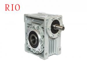 China Durable NRV63 Axial Entry Aluminum Worm Gearbox / Worm Speed Reducer on sale