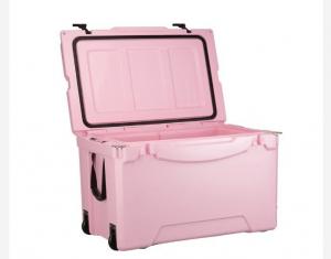 Buy cheap 75L Wheeled Rotomolded Ice Box With PU Insulation product