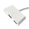 Buy cheap ABS Thunderbolt To USB 3.0 Hub Expand USB C port on MacBook Pro into 3 Ports from wholesalers