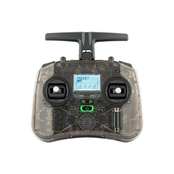 For Radiomaster Portable Pocket Antenna Durable Plastic 2.4G Radio Controller (Mode2 Left-handed Throttle) Small Foldable Size