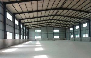 China Clear Span Metal Buildings Steel Structure Warehouse / Steel Framing Systems on sale