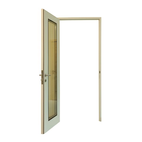 ISO9001 Steel Hospital Door With Hinge Customized Size