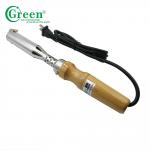 Wooden Handle Electric Soldering Iron , 200W Temperature Controlled Soldering