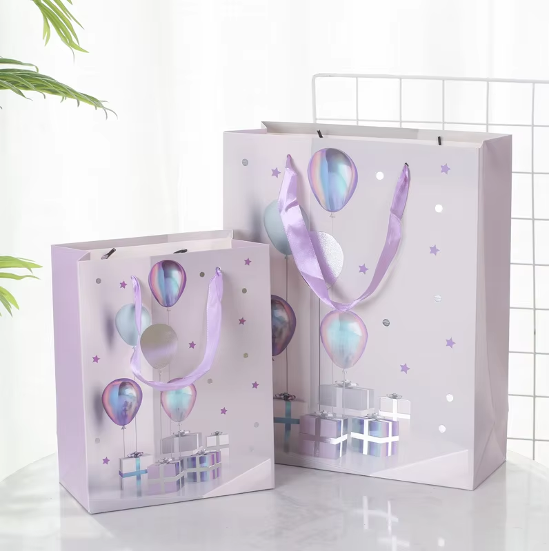 Holiday Handheld Birthday Gift Paper Bag