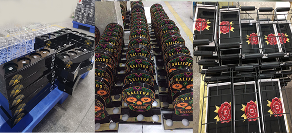 Custom Capacity Alcohol Display Rack LED Bottle Glorifier Stand